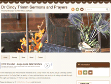 Tablet Screenshot of cindytrimmsermons.com